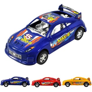 Coche de Carreras de Juguete de Fricci&oacute;n 16 cm (12 ud.)