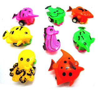Peces de Fricci&oacute;n Pull Back (48 uds.)