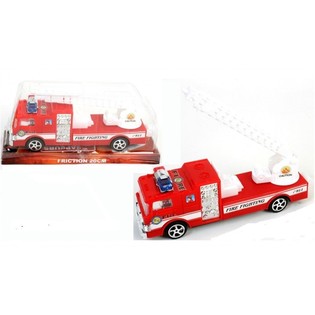 Coches de Bomberos de Fricci&oacute;n en Bl&iacute;ster (6 uds.)