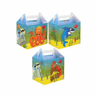 Caja Menú Infantil – SEA LIFE – 14 x 9.5 x 18 cm (24 uds.)