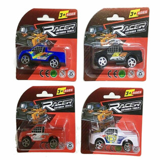COCHES DE CARRERAS PICKUP EN BLÍSTER (24 uds.)