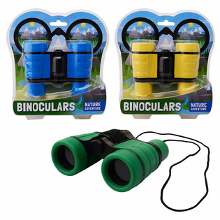 NATURE ADVENTURE Prismáticos con Cordón - En Blíster (6 unidades)