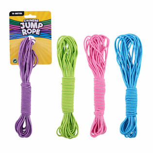 OUTDOOR FUN - Goma para Saltar / Goma de Jugar, 10 Metros (6 uds.)