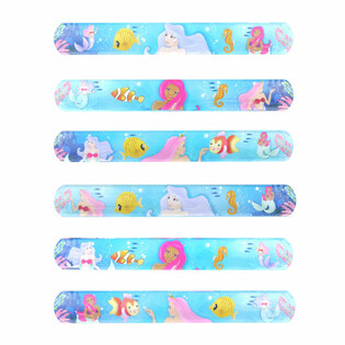 Pulsera de Bofetada Sirena - Set Económico 120 Unidades