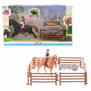 MY LOVELY HORSE - Caballo de Juguete con Picadero - en Caja de Regalo (1 ud.)