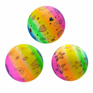 PELOTA DE PLAYA - NIÑAS - DISEÑO MIXTO Ø23 Cm (10 uds.)
